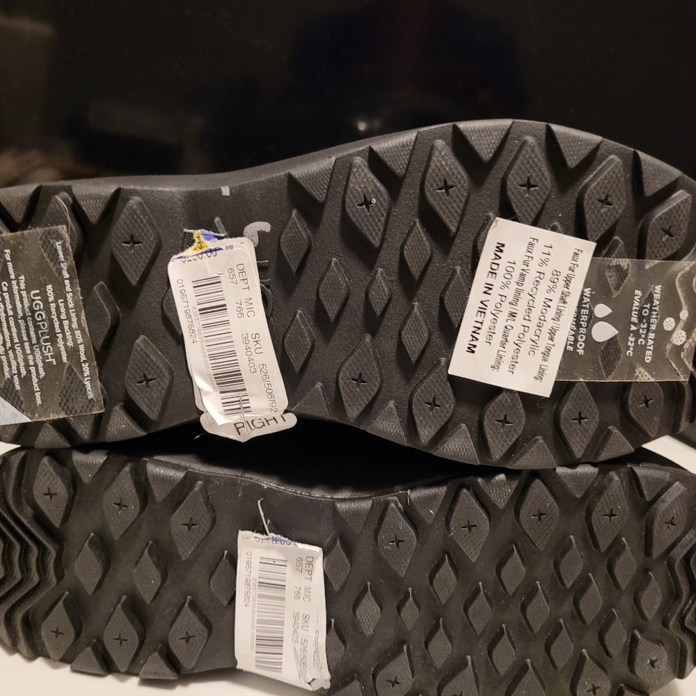 UGG Black Winter Boots - Picture 6 of 11